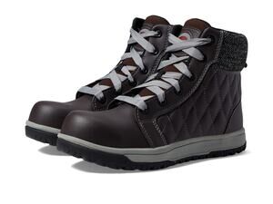 AVENGER WORK BOOTS WOMENS METRO 8" BROWN 10 B - MEDIUM